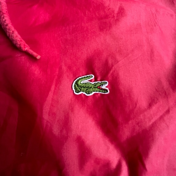 Mens large Lacoste vintage rain coat - Picture 3 of 6